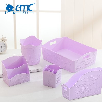 emc Plastic Storage basket with 2 -point plastic receive sundries