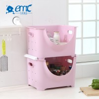 Wholesale stackable small plastic bathroom storage drawer