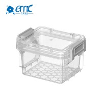 Stackable transparent mini keyway plastic office storage box