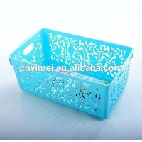 New PP square plastic storage basket